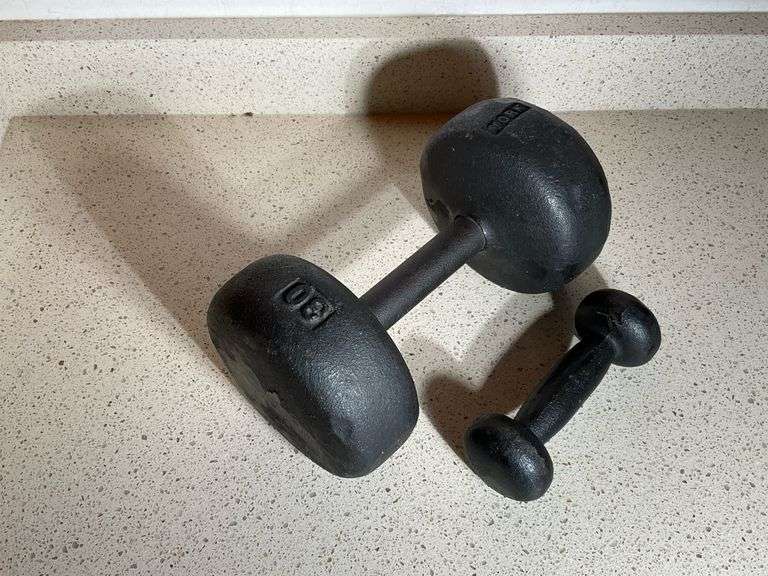 Cast Iron Dumbbells Coastal Downsizing LLC