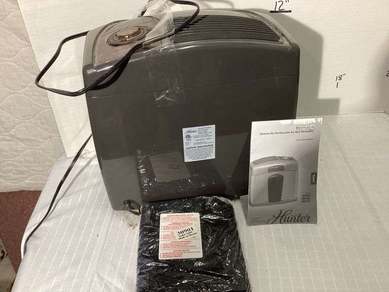 HUNTER AIR PURIFIER SYSTEM - Currie Auction Service