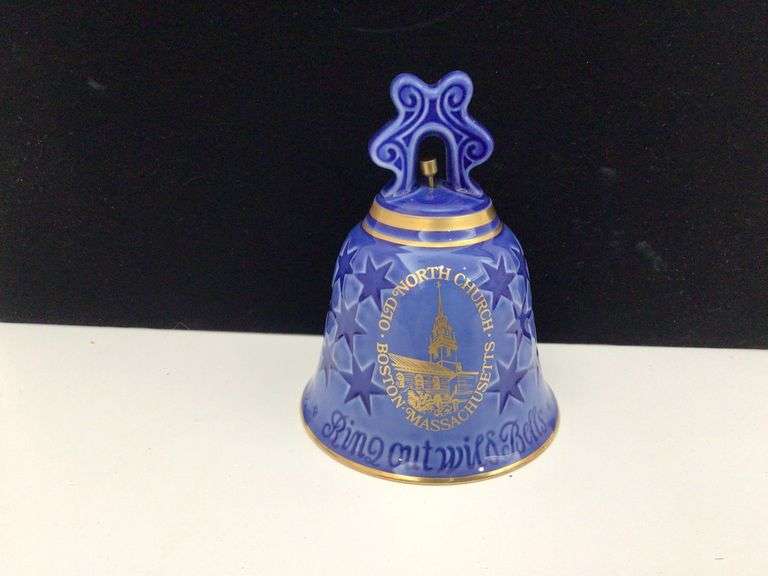 RARE OLD NORTH CHURCH BOSTON, MA COLLECTOR BELL Currie Auction Service