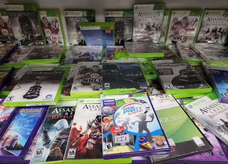 Lot XBOX 360 Games Dixon's Auction at Crumpton