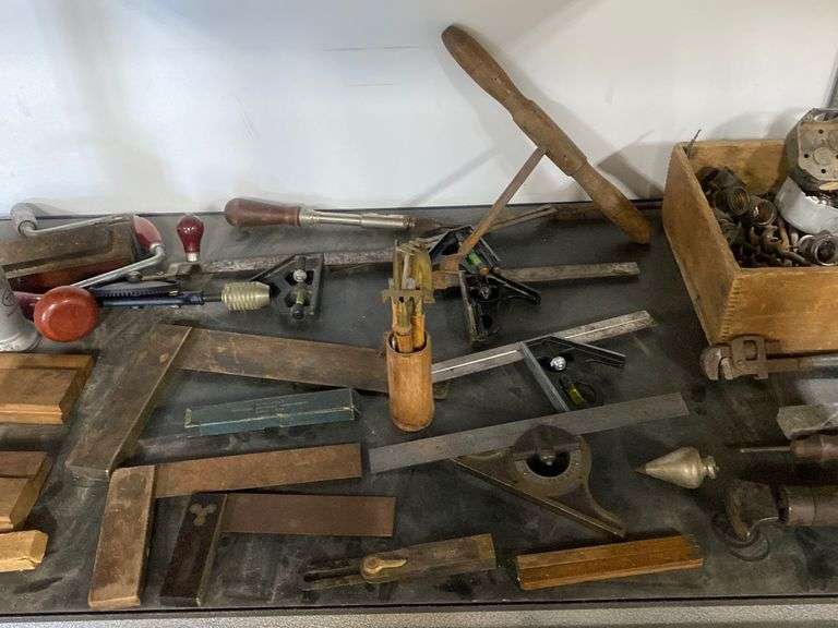 Lot Vintage Hand Tools Dixon's Auction at Crumpton