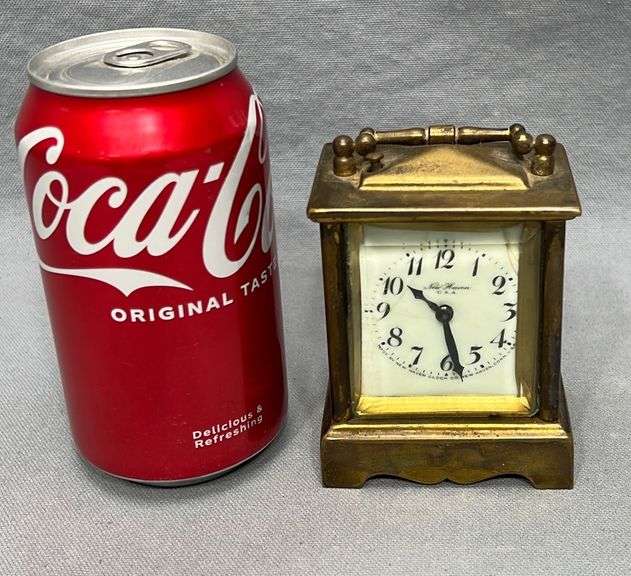 Antique New Haven alarm carriage clock Dixon's Auction at Crumpton