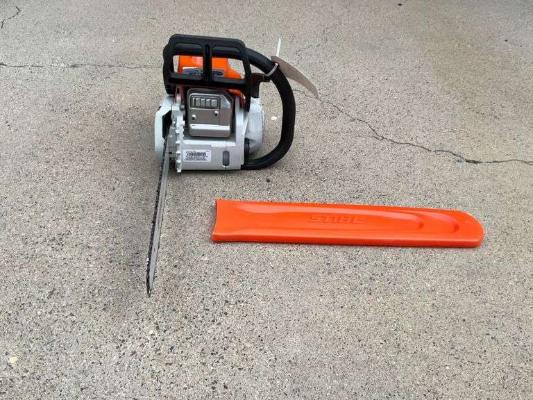Stihl MS 180C chain saw with case - Davies Auction Service LLC
