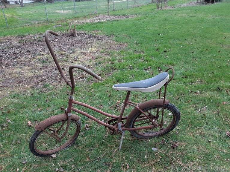 Vintage Banana Seat Bicycle Delaware Auction Center