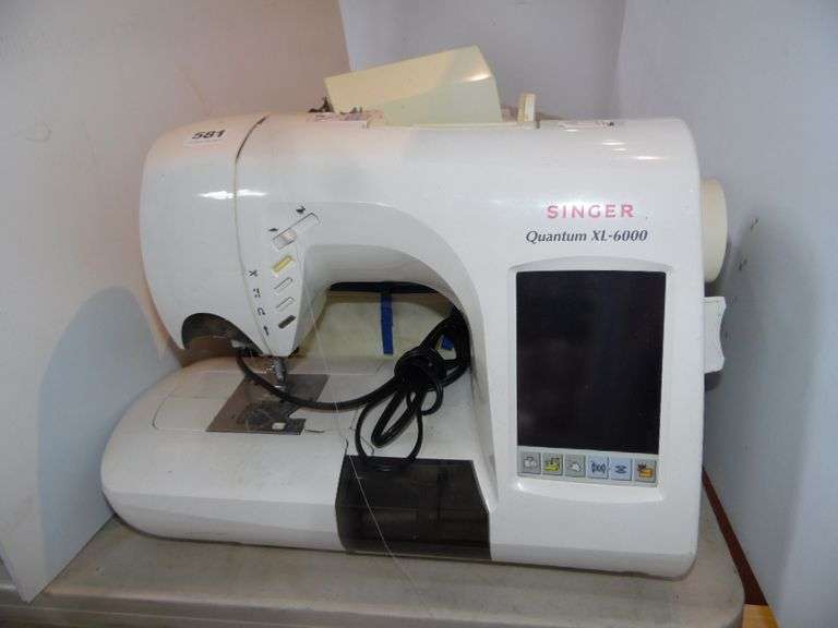 Singer Quantum XL6000 Dunker Auction