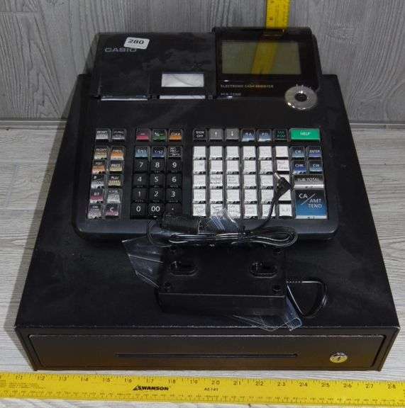 Casio Electronic Cash Register PCR-T2300 - Missing Master Operatating