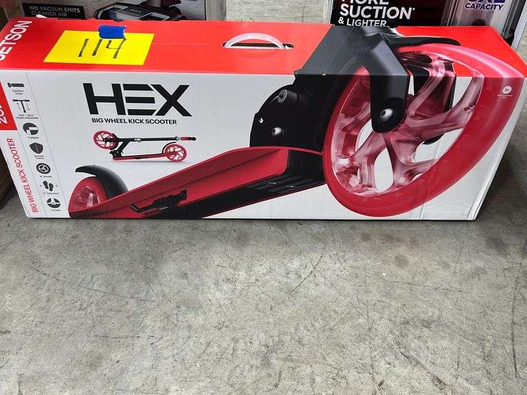 JETSON BIG WHEEL KICK SCOOTER IN BOX Earl's Auction Company