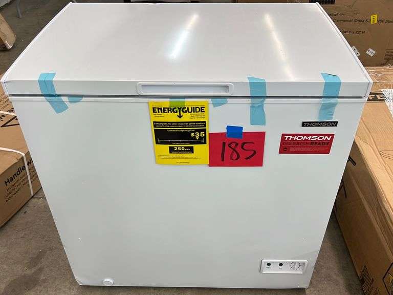THOMSON 7.0CU FT WHITE CHEST FREEZER Earl's Auction Company