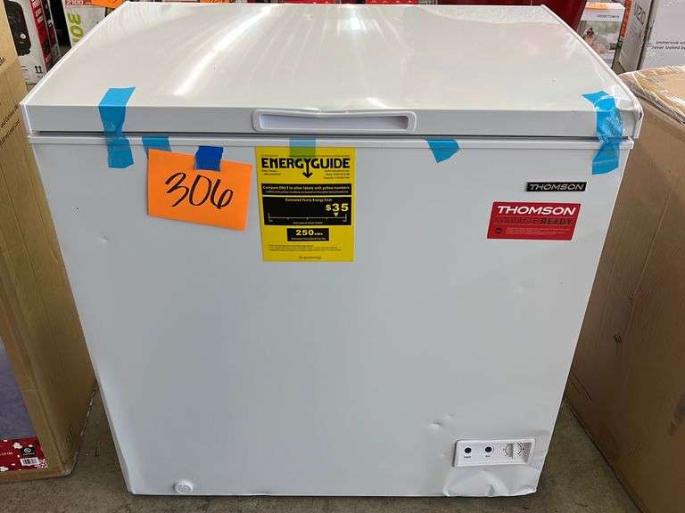THOMSON 7.0CU FT CHEST FREEZER WHITE Earl's Auction Company