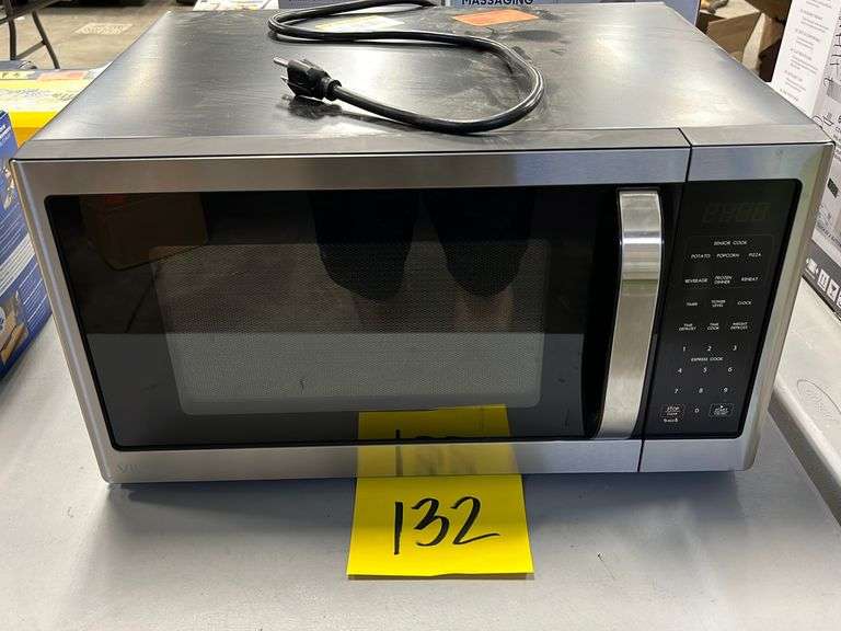 VISSANI STAINLESS MICROWAVE Earl's Auction Company