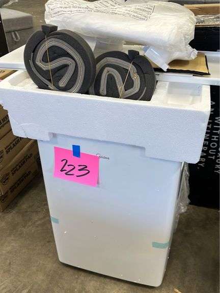 MIDEA PORTABLE AIR CONDITIONER - WHITE - Earl's Auction Company