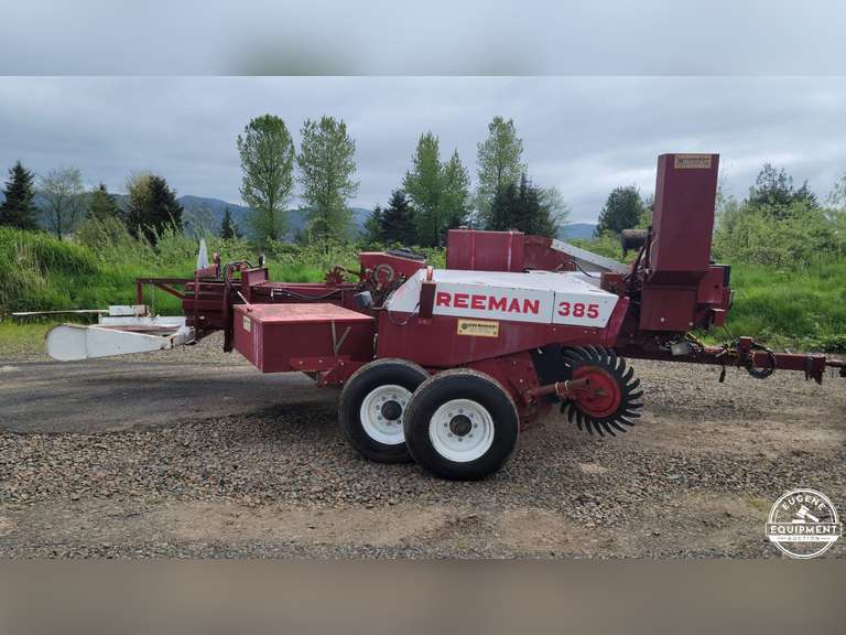 Freeman 385 3 Tie Baler Eugene Equipment Auction