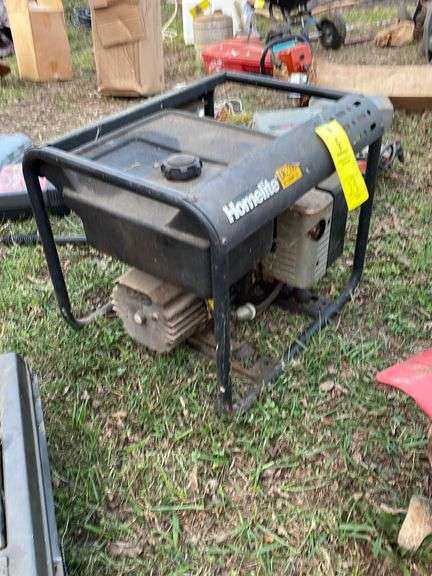 Homelite LR 2500 gas powered generator - EK Auctioneers LLC