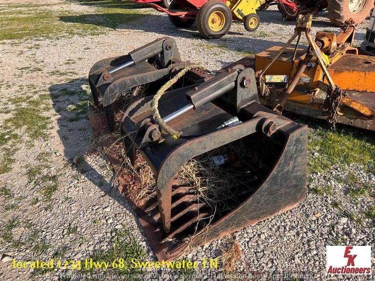 QUICK ATTACH 80" ROCK GRAPPLE BUCKET EK Auctioneers LLC
