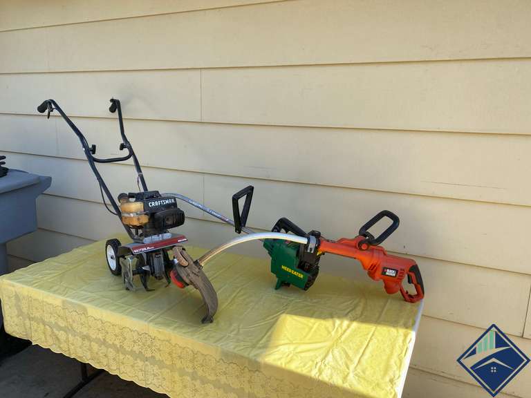 Craftsman 10 in. Gas Rototiller; Craftsman 10 in. Tiller/Cultivator