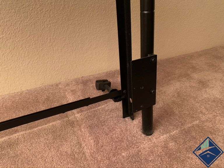 Black Twin Metal Headboard & Frame Estate Details