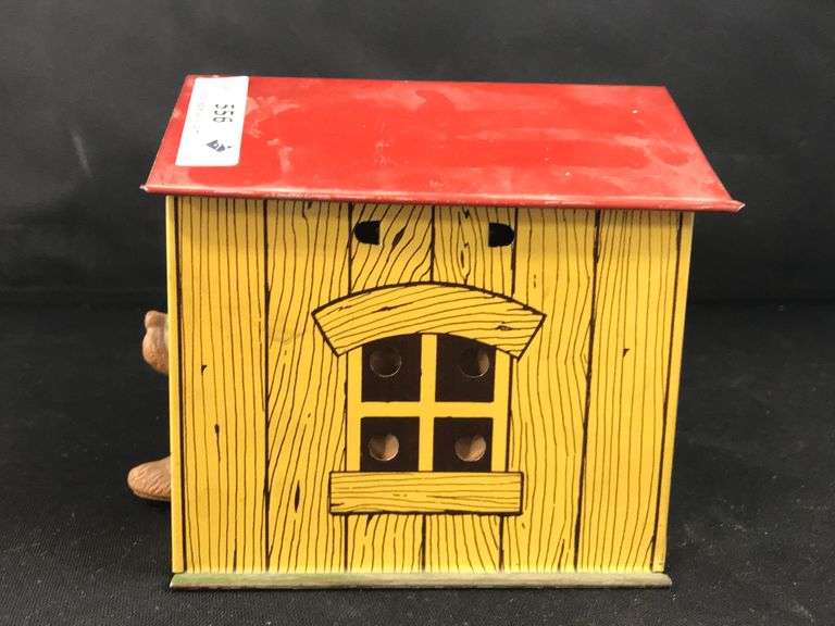 Sparky's Dog House With Sparky Tin Toy Estate Details