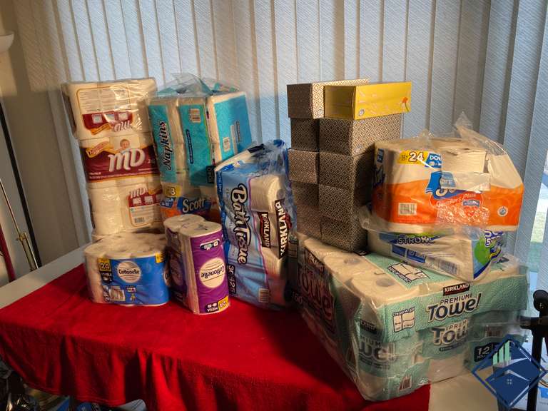 Toilet Paper; Kleenex; Napkins and Paper Towels. Estate Details