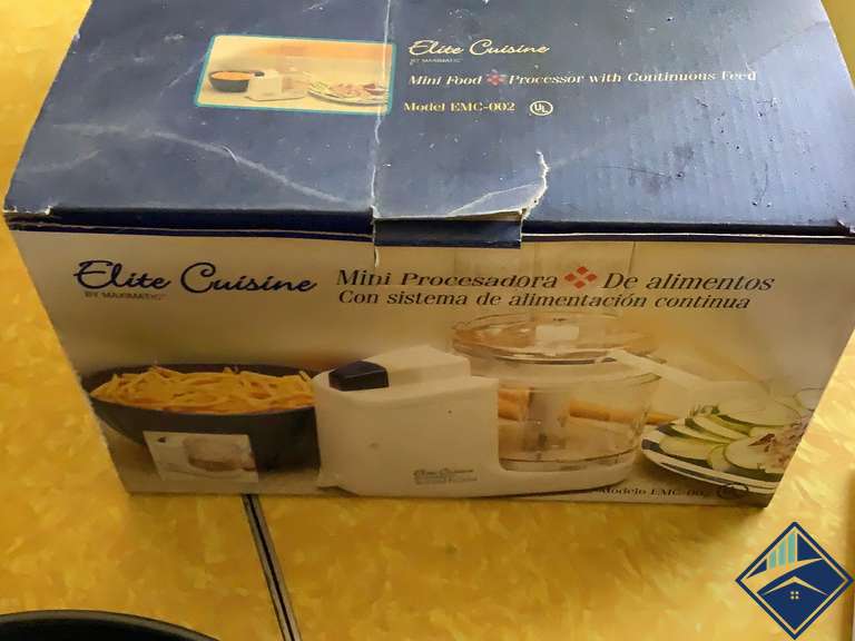 Metal Spring Pans; Elite Cuisine Mini Food Processor; Farberware deep