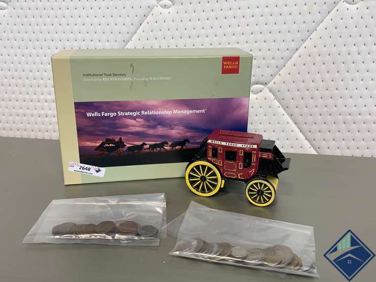 Wells Fargo Coin Bank and Collectible Coins Estate Details