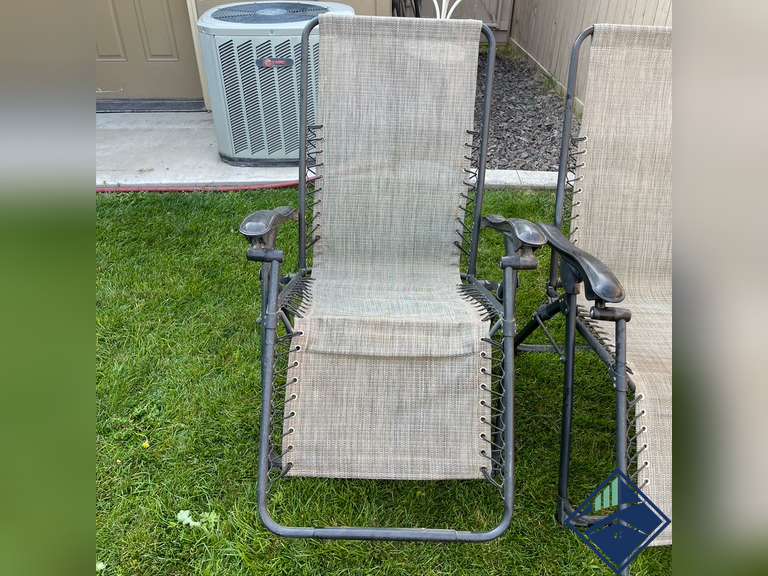 (2) Zero Gravity Lawn Chairs Estate Details