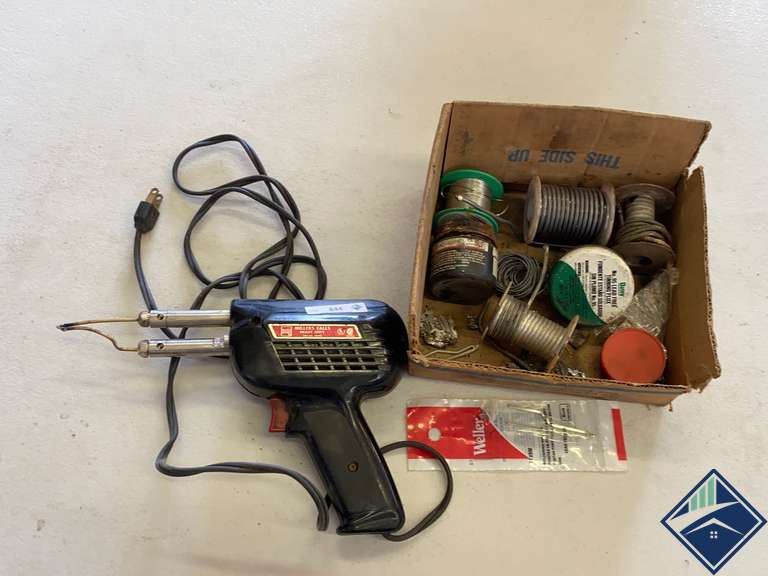 Miller Falls Heavy Duty Soldering Gun with Solder Estate Details