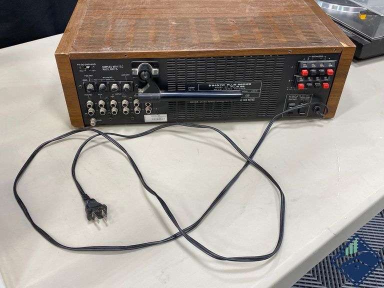 Sony Turn Table & Sanyo Plus Series Stereo Estate Details