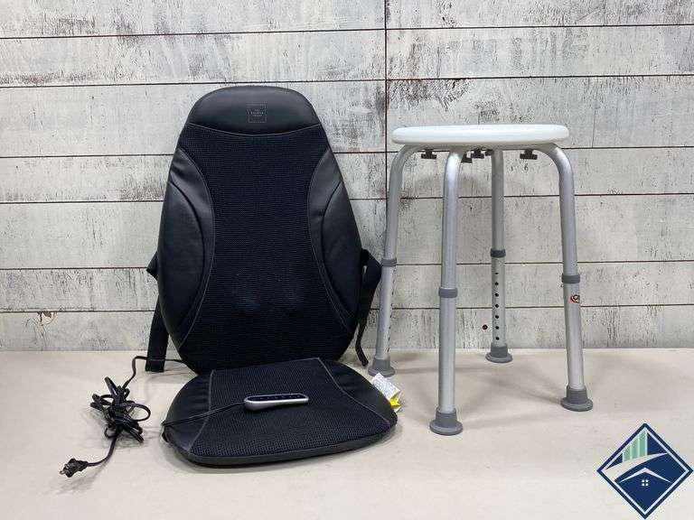 Sharper Image Heated Massage Cushion & Shower Chair Estate Details