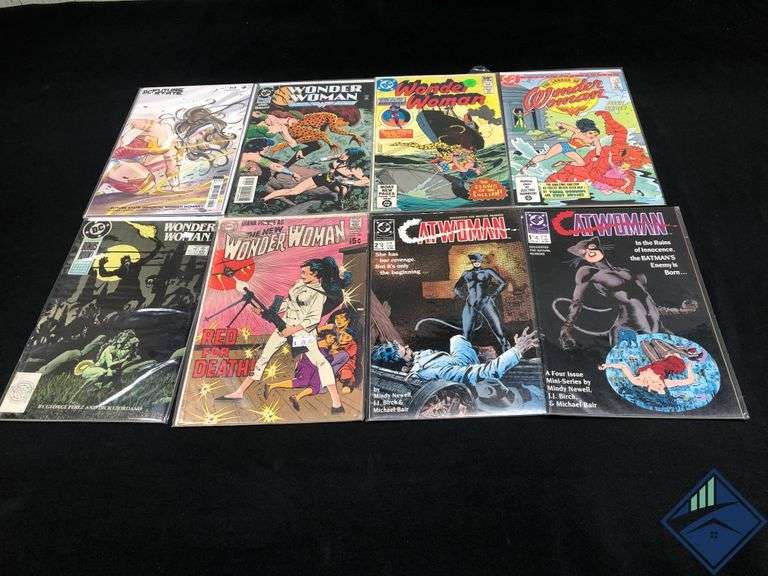 DC Wonder Woman & Catwoman Comic Books Estate Details