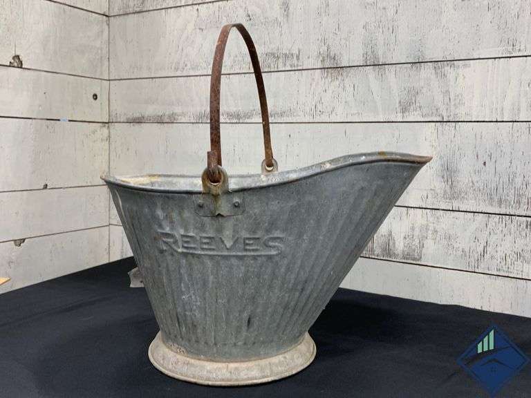 Vintage Reeves Coal Bucket Estate Details