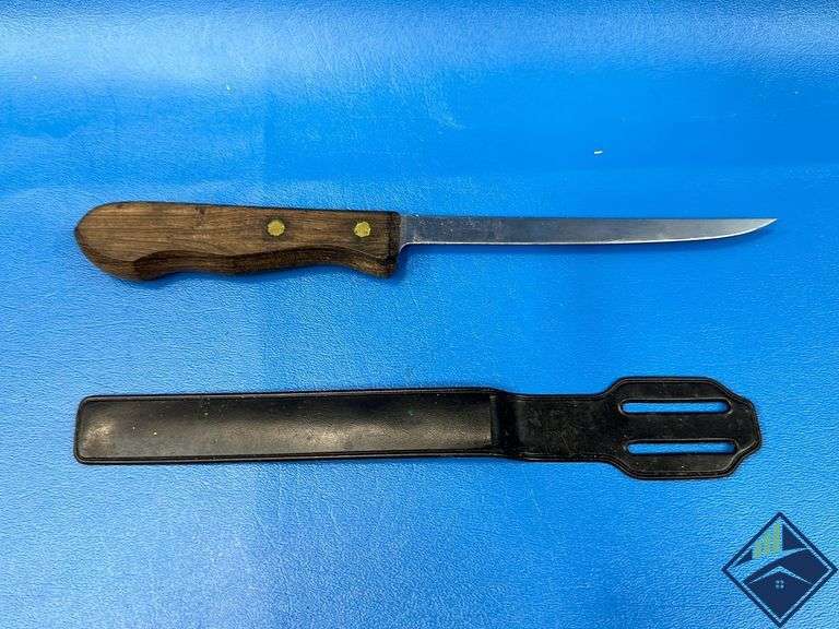 Ule Knife, Robinson Filet Knife & Case XX Knife in Sheath Estate Details