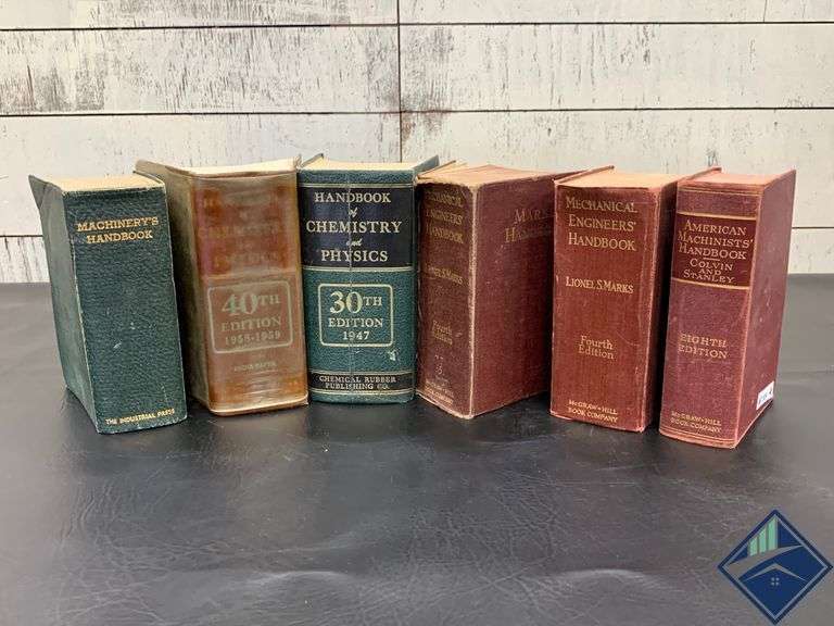 Vintage Engineering Books Estate Details