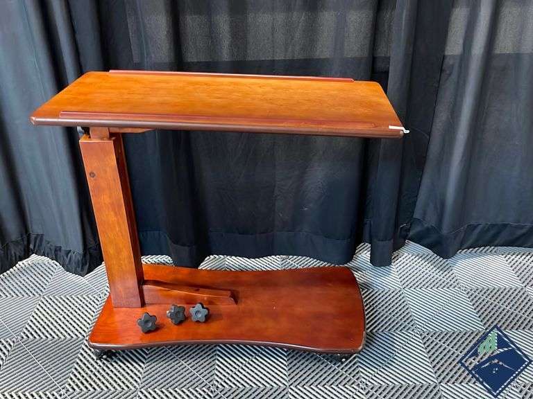 Wooden Tray End Table Estate Details