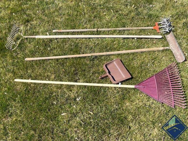 Yard Tools Leaf Rake, Metal Rakes. Etc. Estate Details