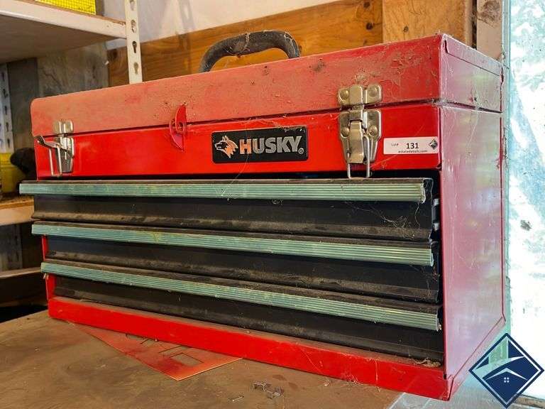 Husky Tool Box with Contents - Estate Details