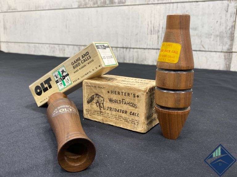 Herter’s Predator Call, Goose Call, Reed Duck Call, etc Estate Details