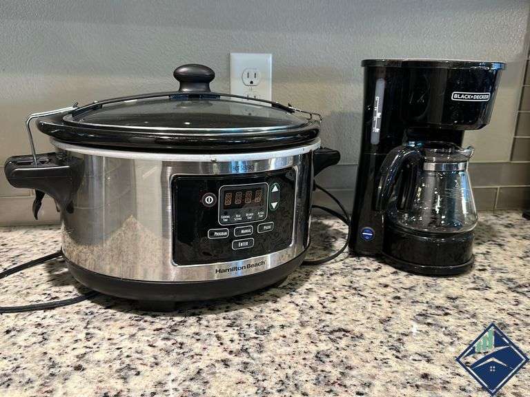 Hamilton Beach Crock Pot & B&D Coffee Pot Estate Details