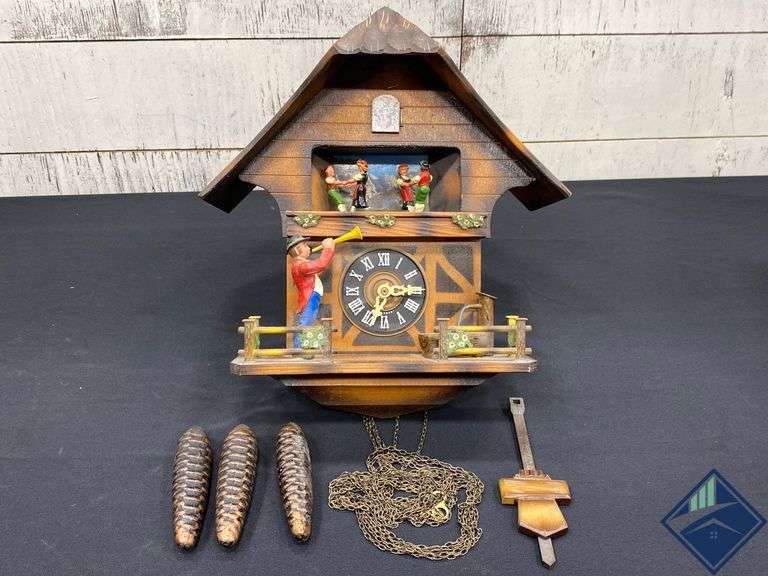 1955 German Cuckoo Clock Estate Details