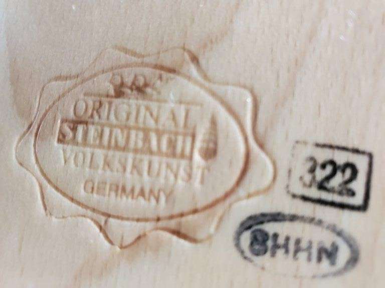 Original Steinbach Nutcracker (Irishman Wine Growler / Grapes