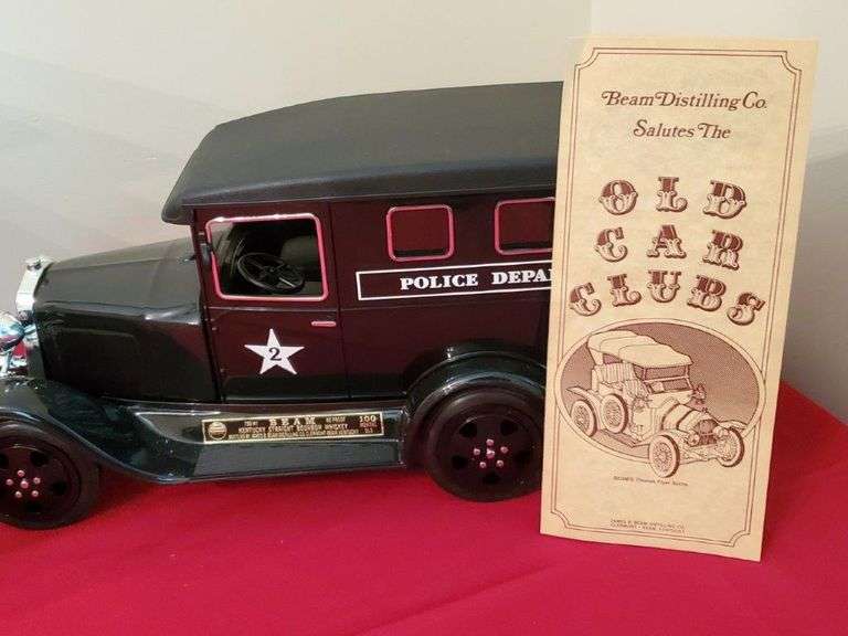 Jim Beam Police Paddy Wagon Decanter (Lot 1 of 2) Estate Sales RVA