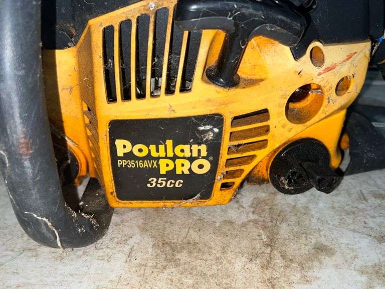 Poulan Pro Chainsaw Auction Services LTD