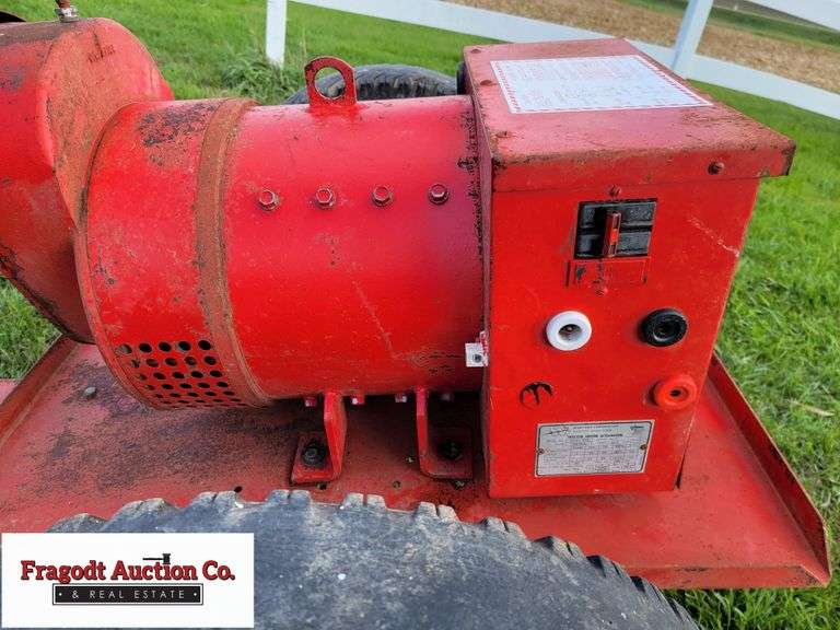 Tractor Driven Alternator, Model 45/25 PTZ, 120/240 Volts, 60 Hertz, 1
