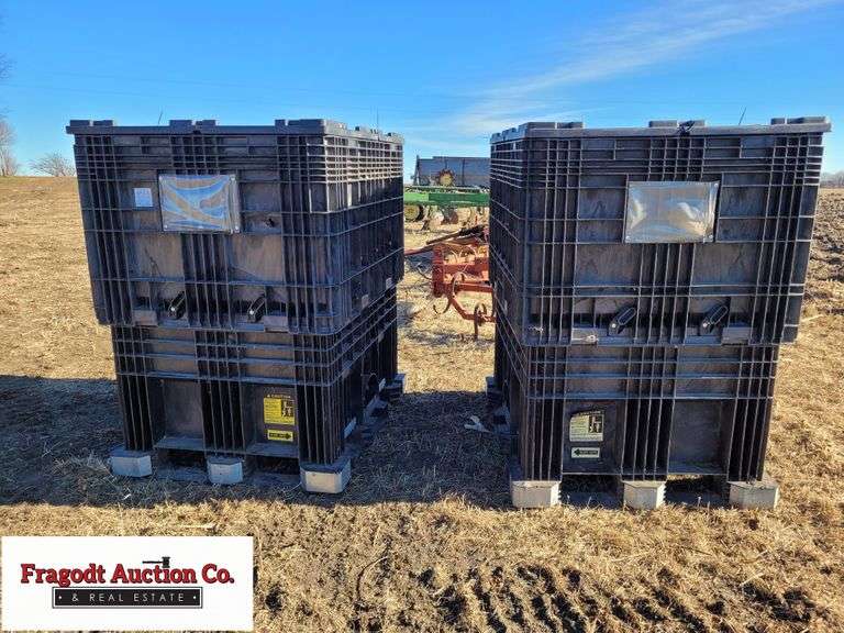 2 Bulk Seed Totes Fragodt Auction and Real Estate LLC