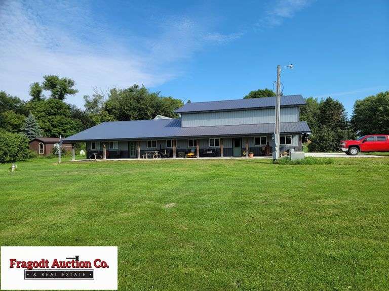 Real Estate Auction Barndominium For Sale Danvers MN