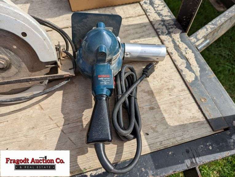 Wen Model 3700 All Saw, Bosch 1942 Heat Gun, Skill Saw Fragodt