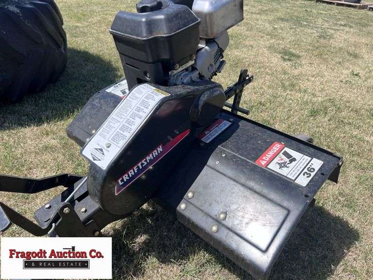 Craftsman 36” Pull Behind Tiller with Briggs 5.5 HP Motor - Fragodt