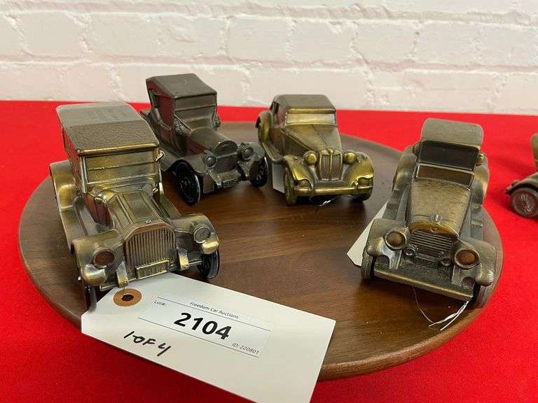 Set of 4 Dicast Banks Spankys Freedom Car Auctions