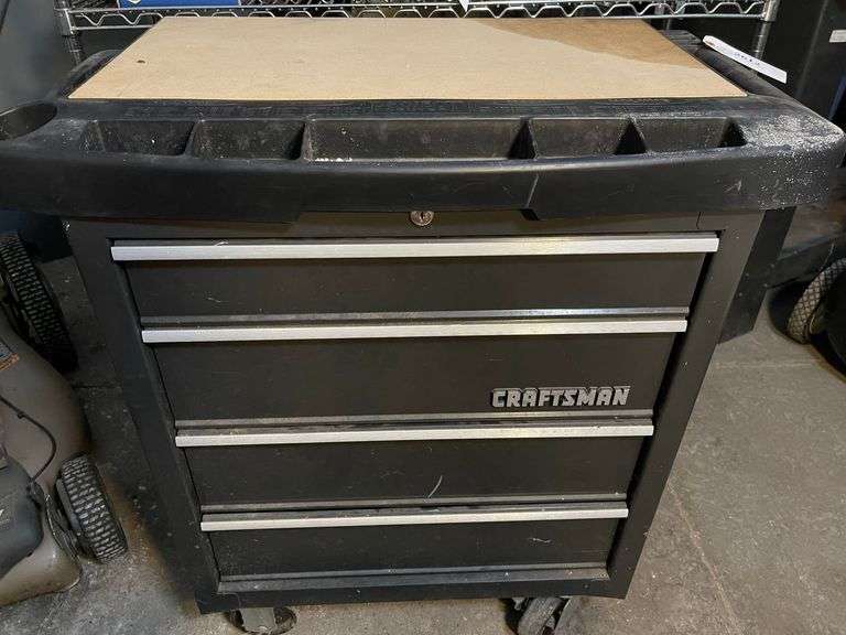 Craftsman 4 Drawer Tool Box with Paint Tools Spankys Freedom Car Auctions
