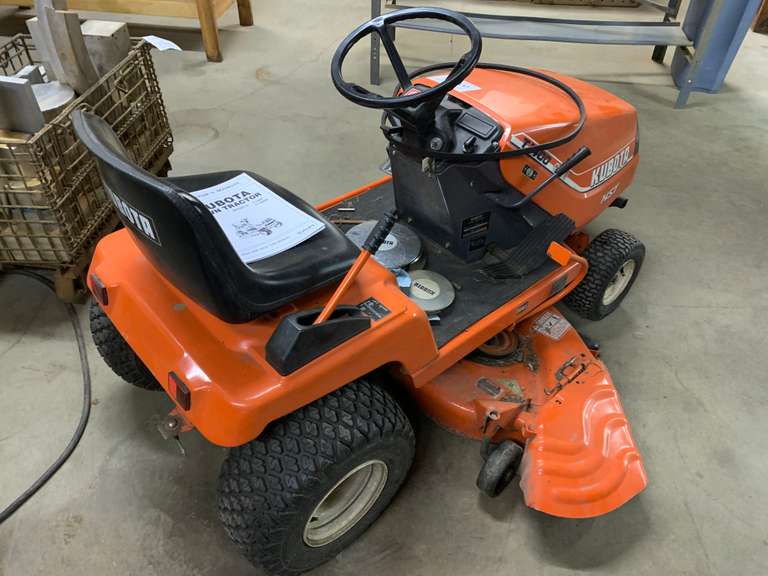 Kubota T1400 HST Riding Lawn Mower Gavel Roads Online Auctions