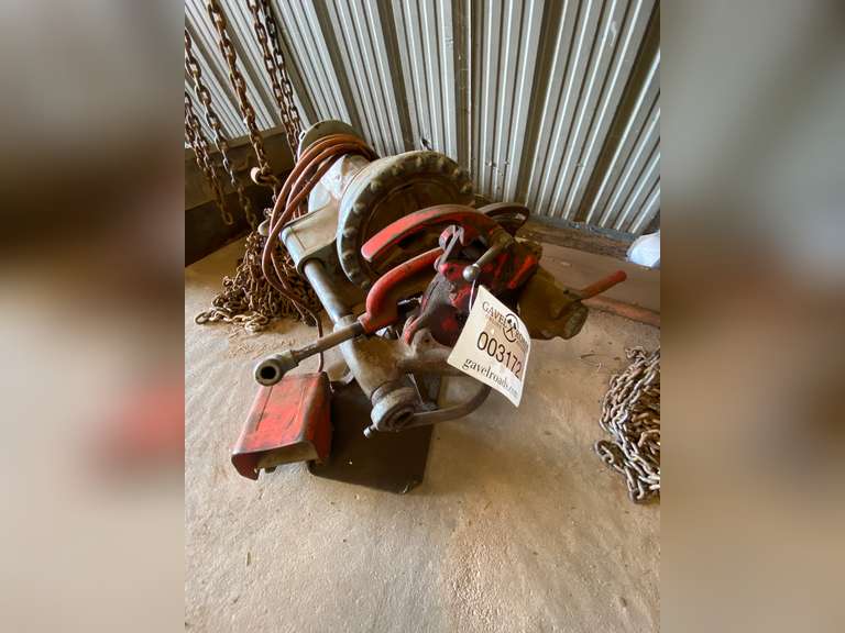 Rigid 300 Pipe Threader Setup with Die Head Gavel Roads Online Auctions